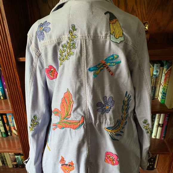 Anthropologie Embroidered Jacket - Picture 5 of 8